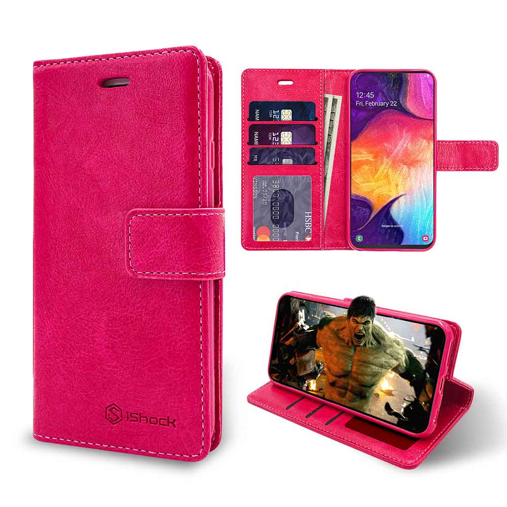 Samsung S24 FE Wallet Pink Case