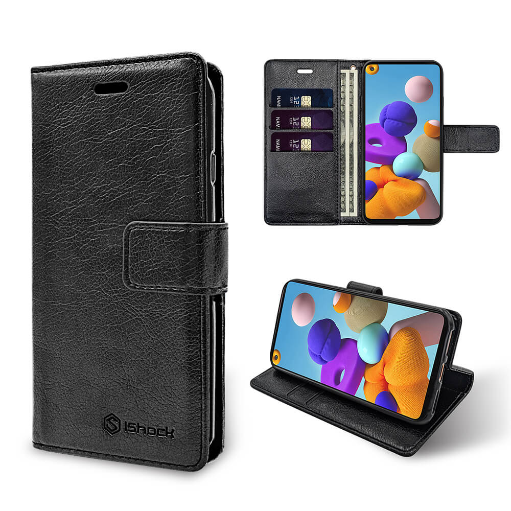 Samsung S24 FE Wallet Black Case