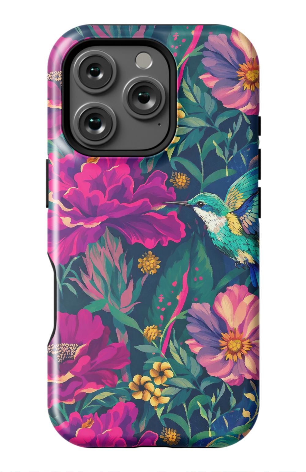 Beautiful Pink Flower Forrest