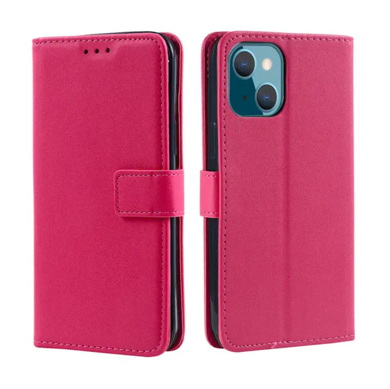 iPhone 14 Plus Wallet Case Pink