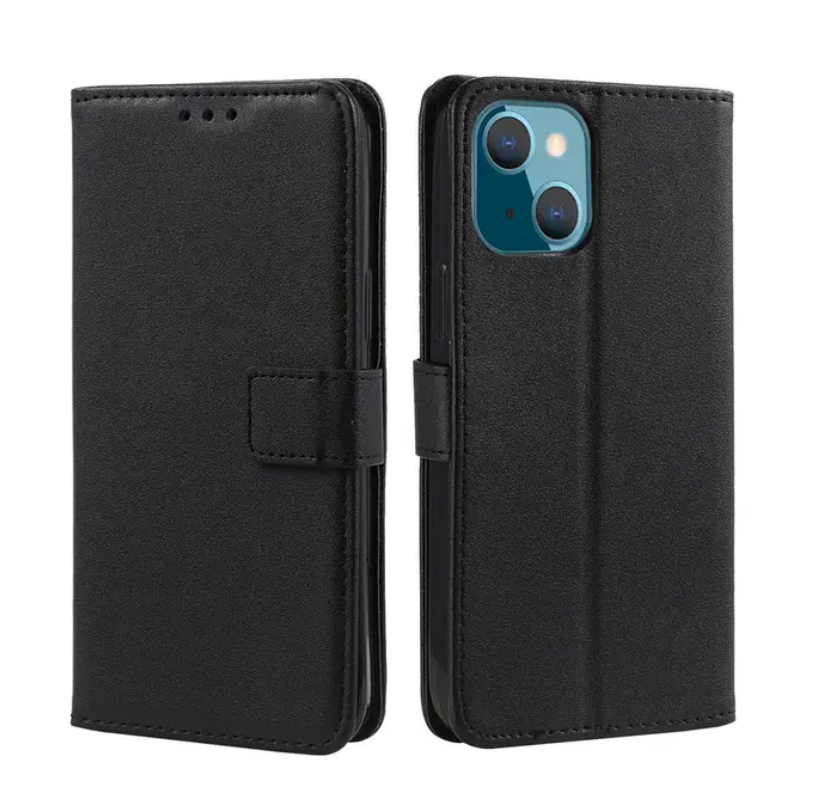 iPhone 14 Wallet Case Black
