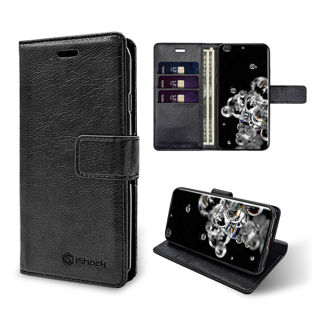 Samsung S25 Ultra Wallet Case Black