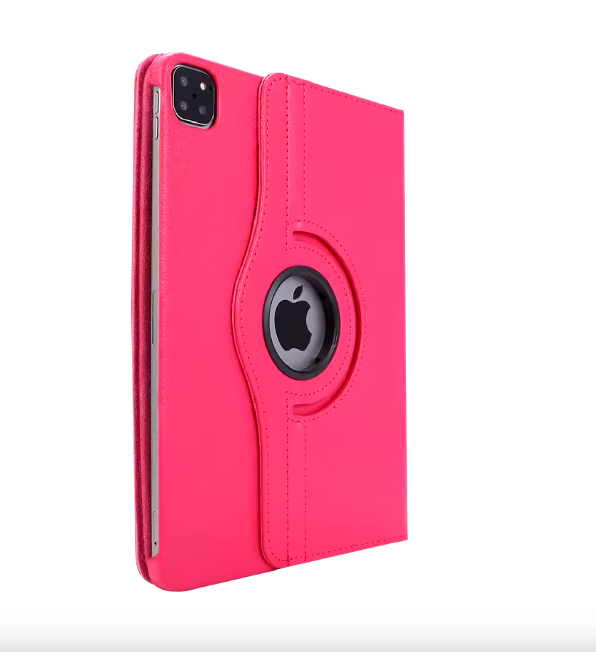 Rotation 360° Leather Stand Cover For Apple iPad 10.9 (2022) Pink