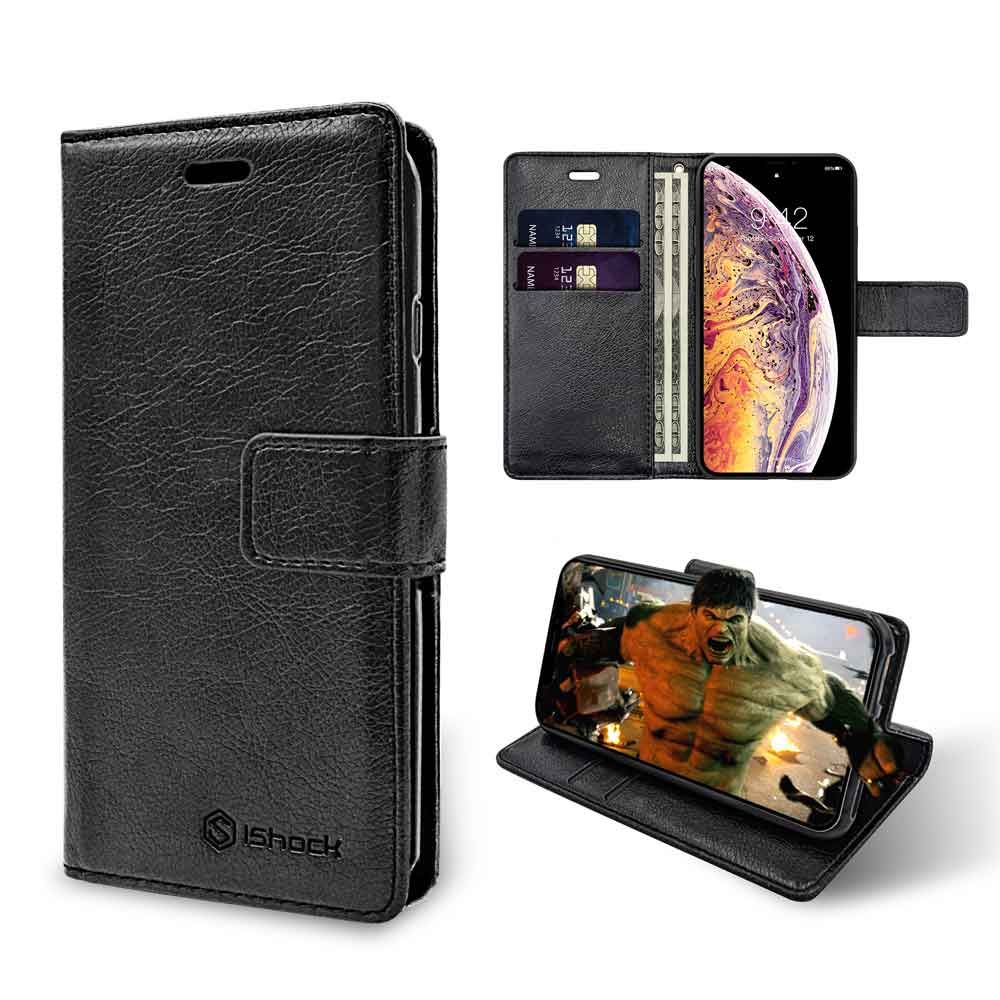 iPhone 11 Wallet Case Black